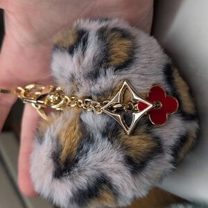 Heart Fluff Keychain! VALENTINES DAY SPECIAL!